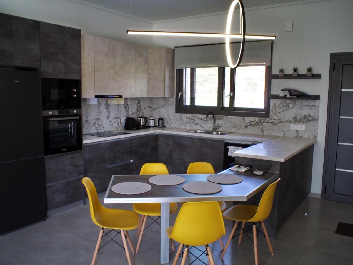 Nostos Luxury Villas With Private Pool In Nafpaktos Exterior foto