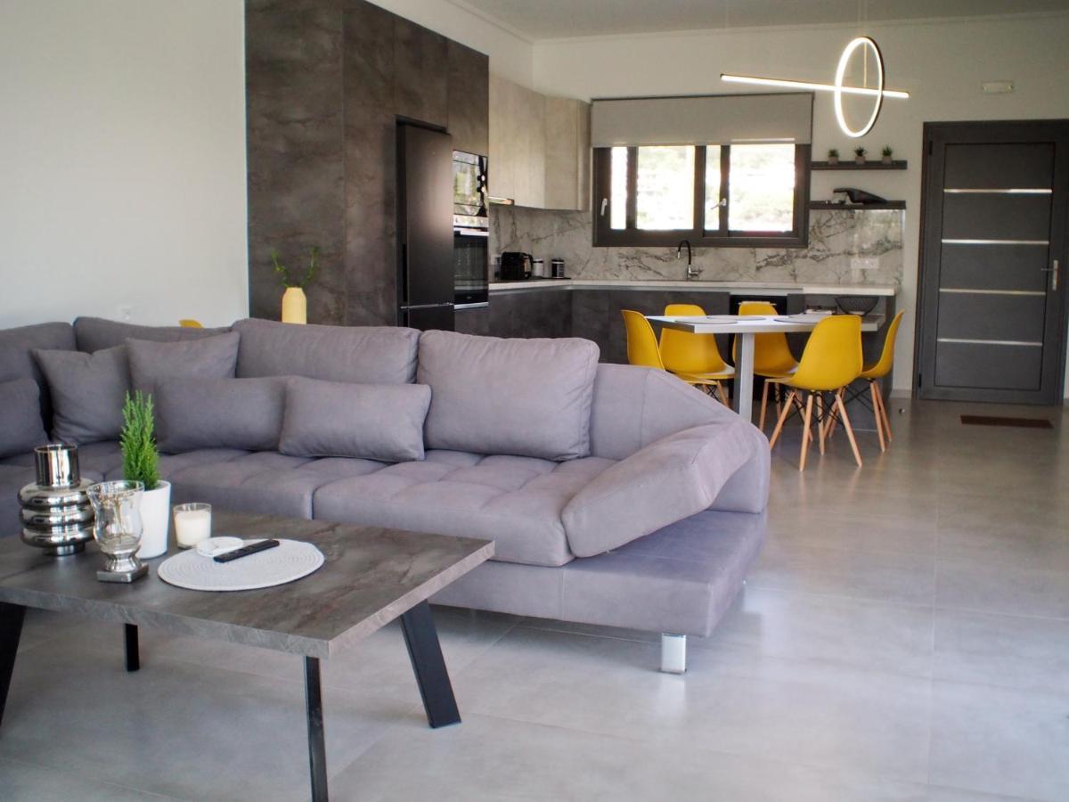 Nostos Luxury Villas With Private Pool In Nafpaktos Exterior foto
